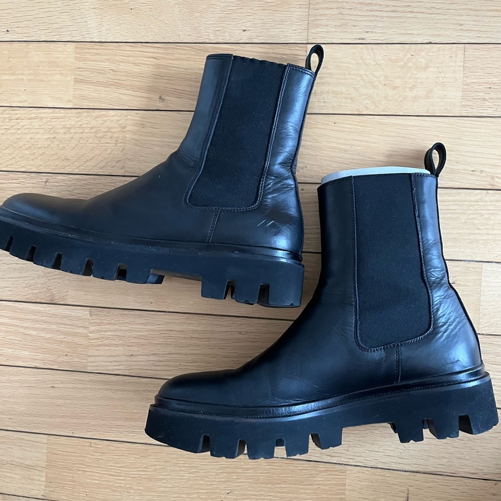 Koio Chelsea Nero Boot Sz EU40
